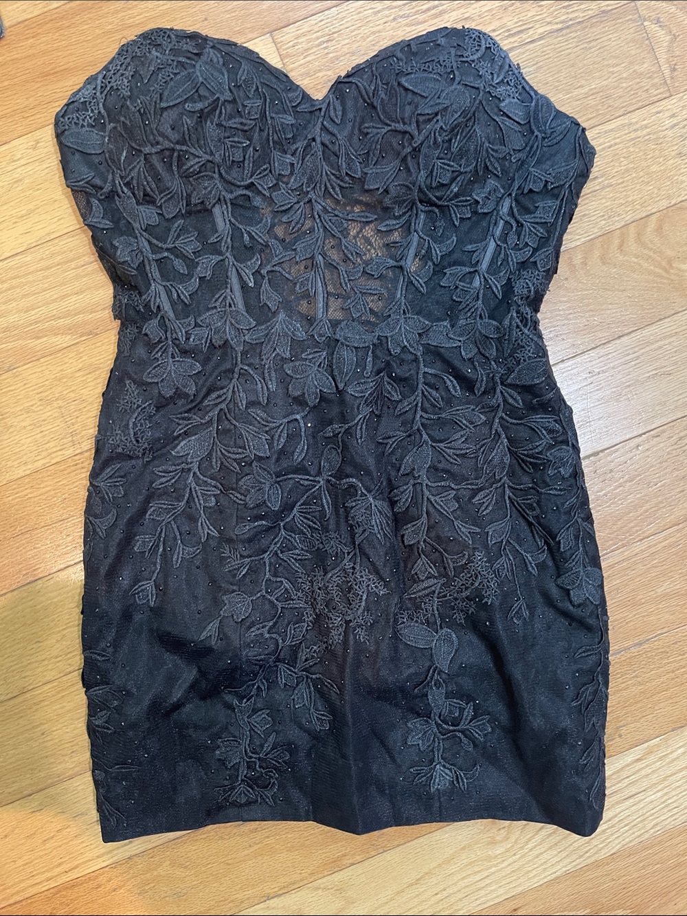 VELVI Sequin Corset Mini Dress - Black 6 - Homecoming / Cocktail dress - Picture 3 of 7